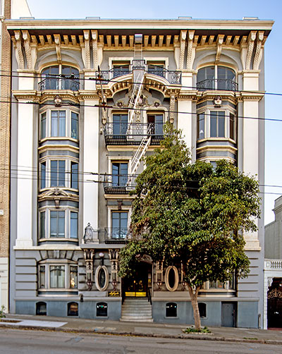 2135 Sacramento Street in San Francisco Designed by Conrad Meussdorffer