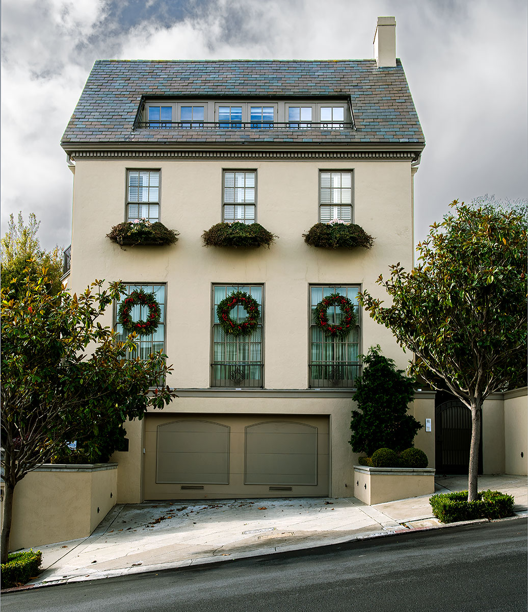 2233 Lyon Street in Pacific Heights was designed by Bliss & Faville and built in 1921.