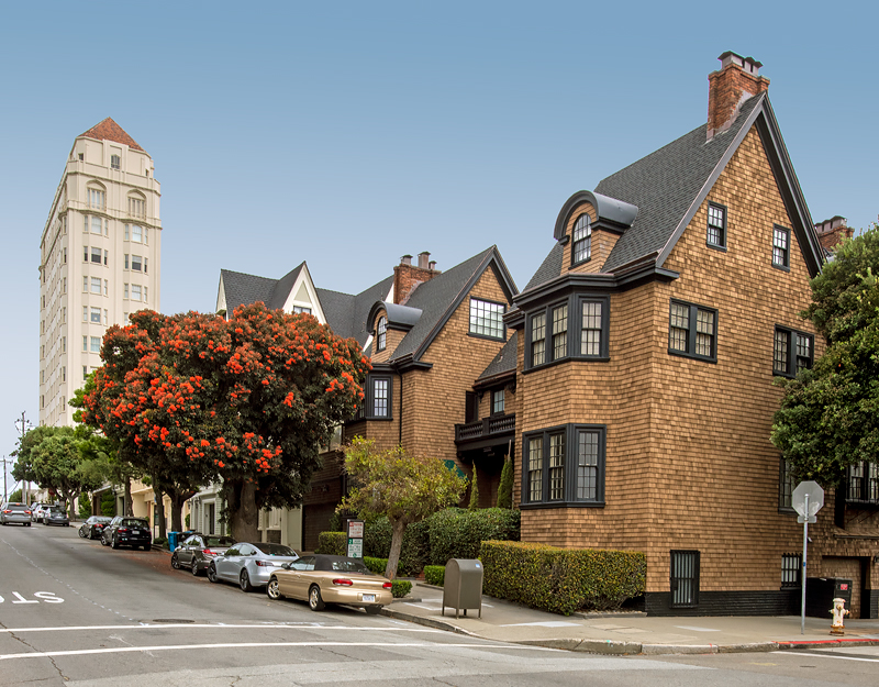 2400 Steiner Street in Pacific Heights was designed by Willis Polk and built in 1900.