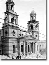 Holy Cross Church in 1906, San Francisco.