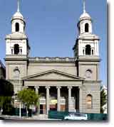 Holy Cross Church in 2004, San Francisco. Photograph copyright &copy; 2004 by Alvis E Hendley.