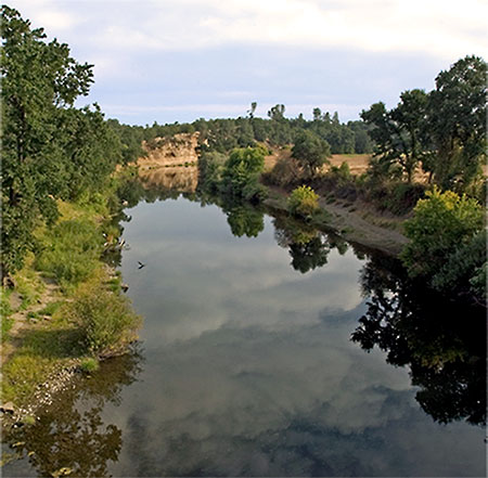 Cow Creek at the Fort Reading Site
