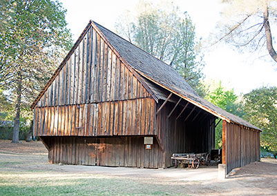 Coyle-Foster Barn in Shasta State Historic Park