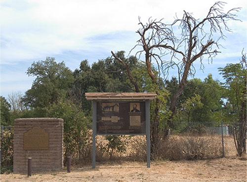 Site of the Reading Adobe Near Cottonwood, California