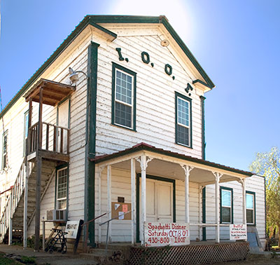 Odd Fellows Hall in La Grange, California