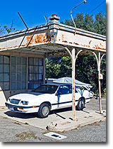 Shell Gas Station in La Grange, California