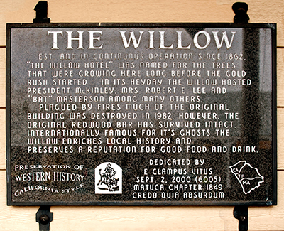 The Willow Hotel in Jamestown