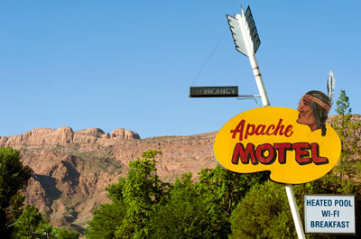 National Register #08000062: Apache Motel in Moab