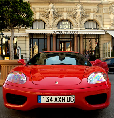 Ferrari at the Hotel de Paris