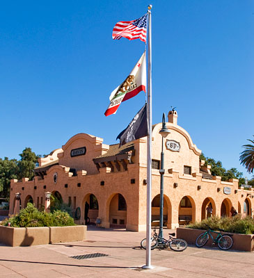 National Register #76000541: Southern Pacific Railroad Station in Davis, California