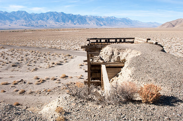 Remains of a Hard Rock Mining Structure Near the Site of Bend City