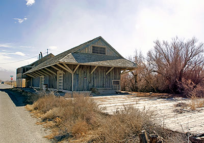 End of the Line in Keeler, California