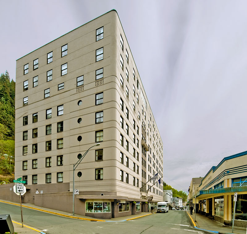 Baranof Hotel in the Juneau Downtown Historic District