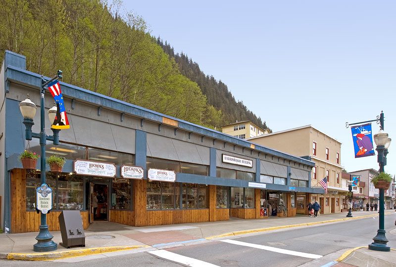 Brunswick Building in the Juneau Downtown Historic District