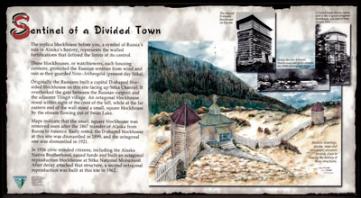 Point of Historic Interest: Sitka Blockhouse