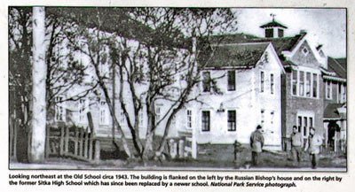 Point of Historic Interest: Old School in Sitka