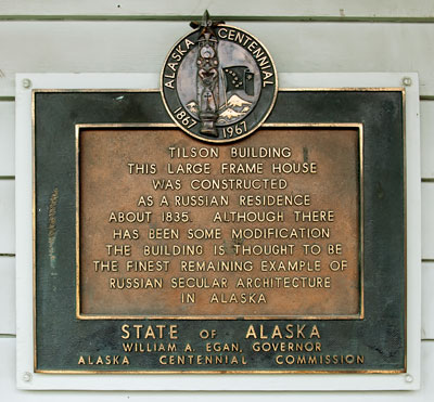 National Register #87001282: Russian-American Building No. 29 in Sitka