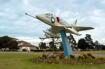 A4 Skyhawk at Alameda Naval Air Station