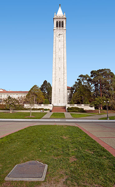 California Historical Landmark #946: University of California in Berkeley, California