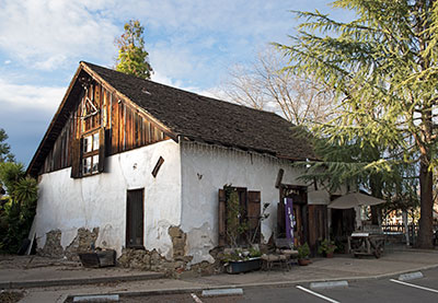 National Register #85002305: Kottinger Adobe Barn in Pleasanton in Livermore, California