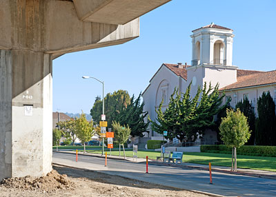 National Register #92001300: University High School in Oakland