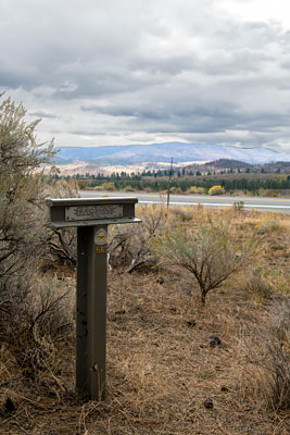 Carson Trail Marker 37: To West Carson Canyon