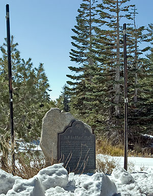 California Historical Landmark #662: Old Emigrant Road