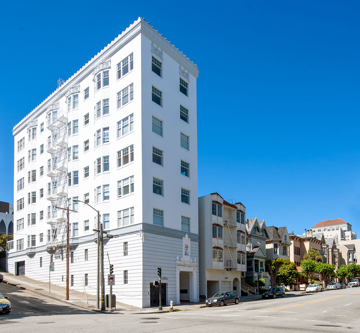 1801 Broadway in Pacific Heights, designed by H. C. Baumann, built 1931