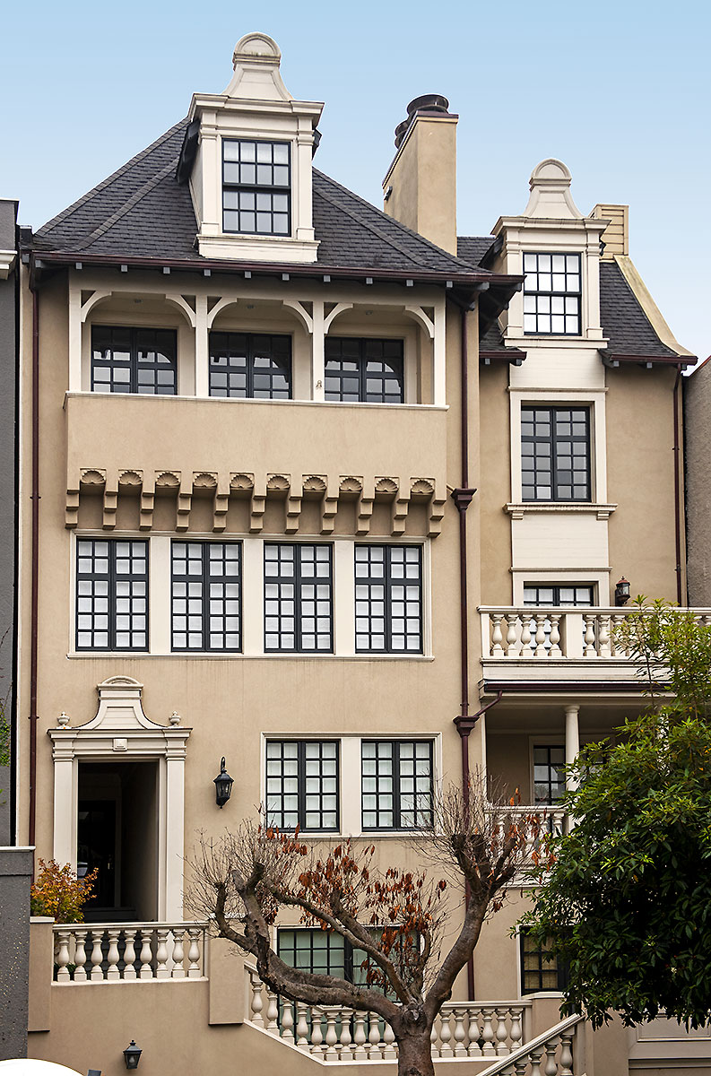 2659-2651 Green Street in Pacific Heights, designed by Albert L. Farr, built 1911