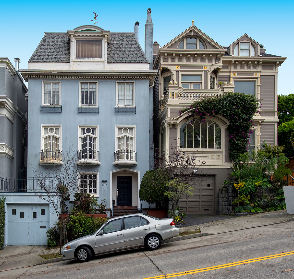 2714 Divisadero in Pacific Heights, designed by Albert L. Farr, built 1900