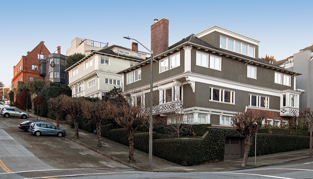 The Irvine House at 2421 Pierce Street was designed by Edgar A. Mathews and built in 1897.