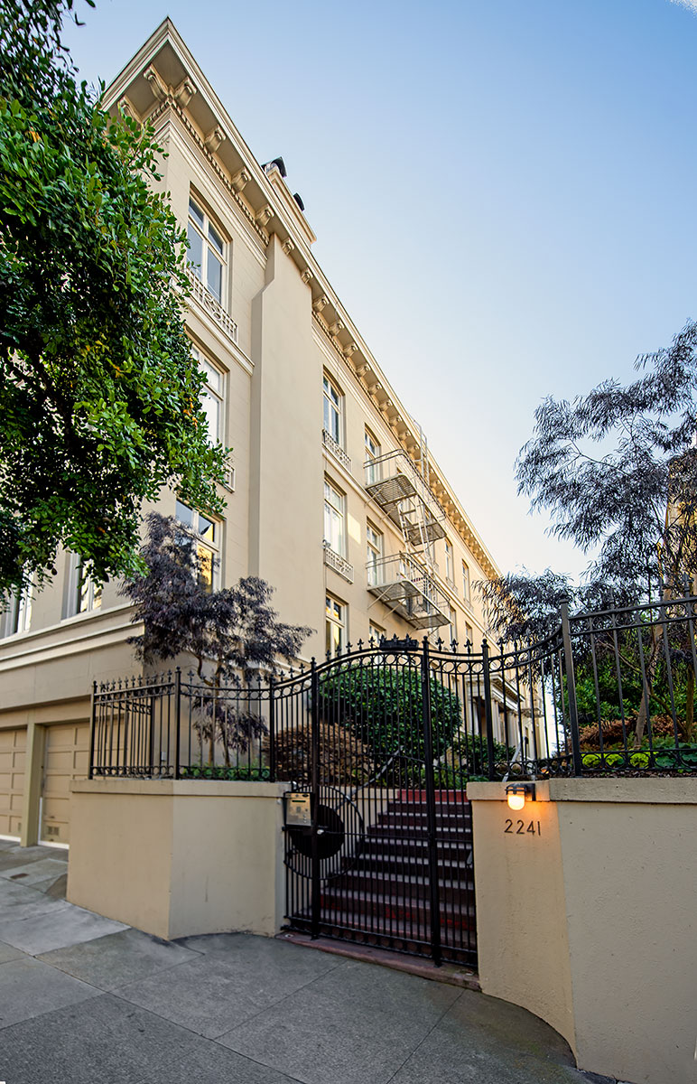 2241 Sacramento Street in Pacific Heights, designed by Edward E. Young, built 1922