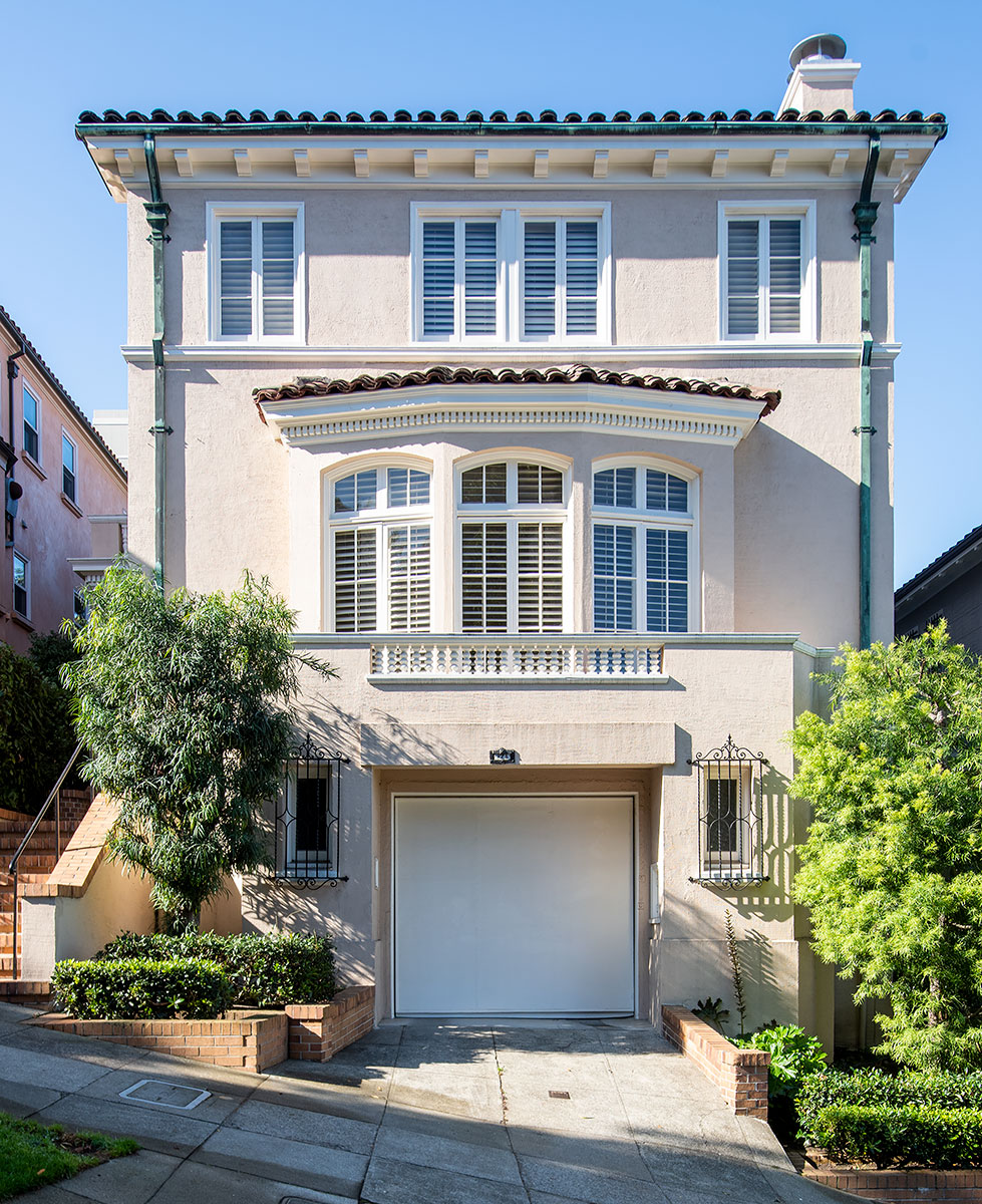 2245 Octavia Street in Pacific Heights, designed by Edward E. Young, built 1925