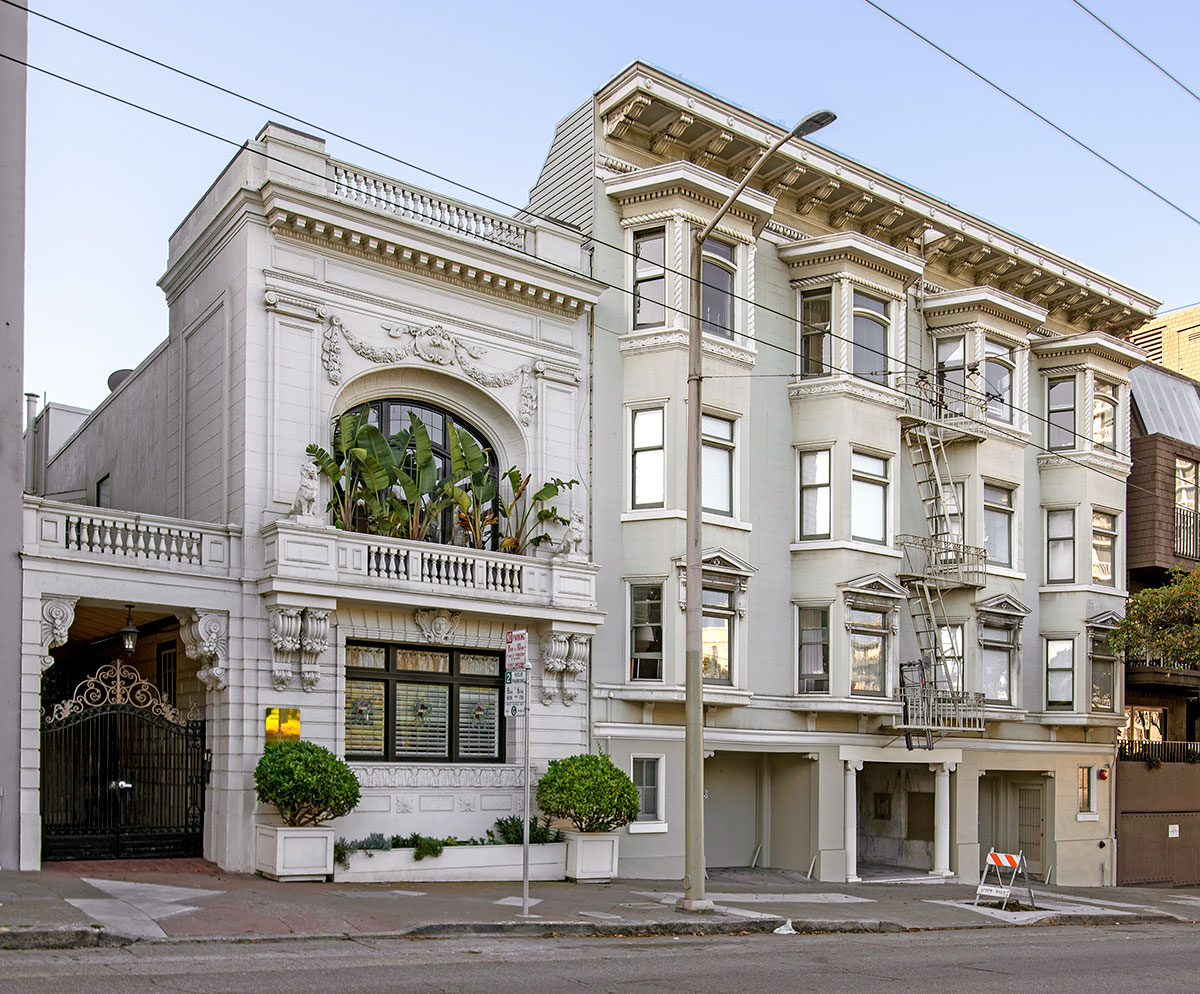 Arthur Conan Doyle House and 2153 Sacramento Street
