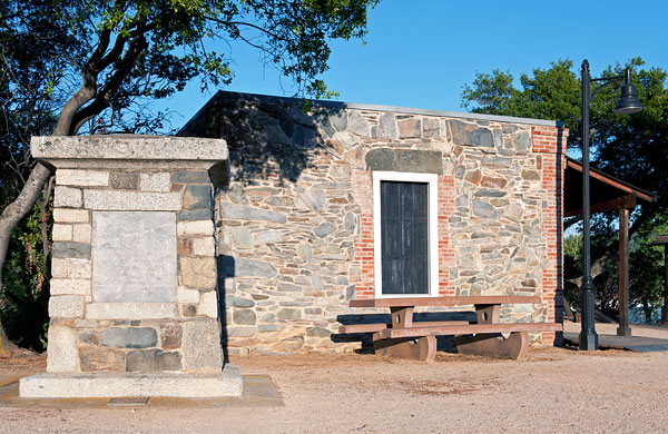 California Historical Landmark 330: Bidwells Bar at Lake Oroville