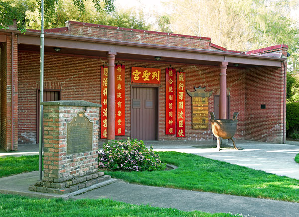 California Historical Landmark 770: Chinese Temple in Oroville