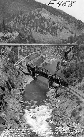 Pulga Bridges on Feather River Scenic Byway