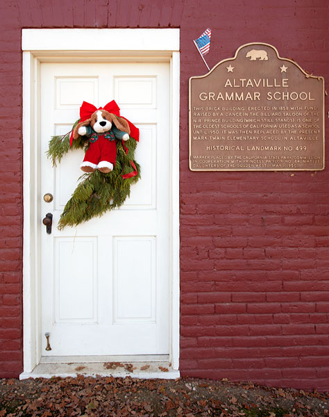 California Historical Landmark #499: Altaville Grammar School