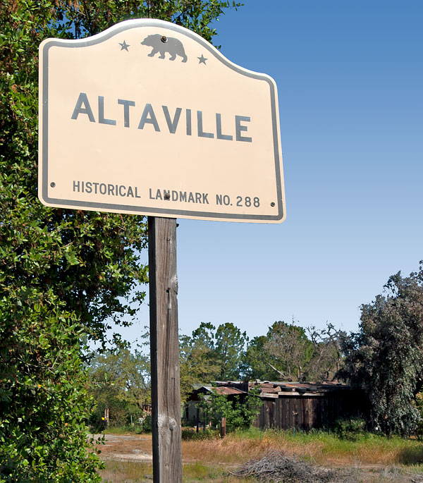 California Historical Landmark #288: Altaville