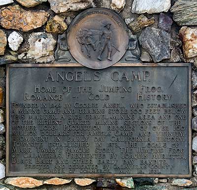 California Historical Landmark #287: Angels Camp