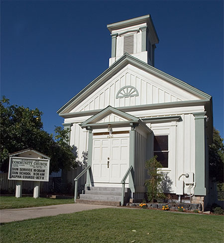 California Historical Landmark #261: Mokelumne Hill Congregational Church