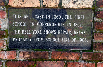 Copperopolis Bell Marker