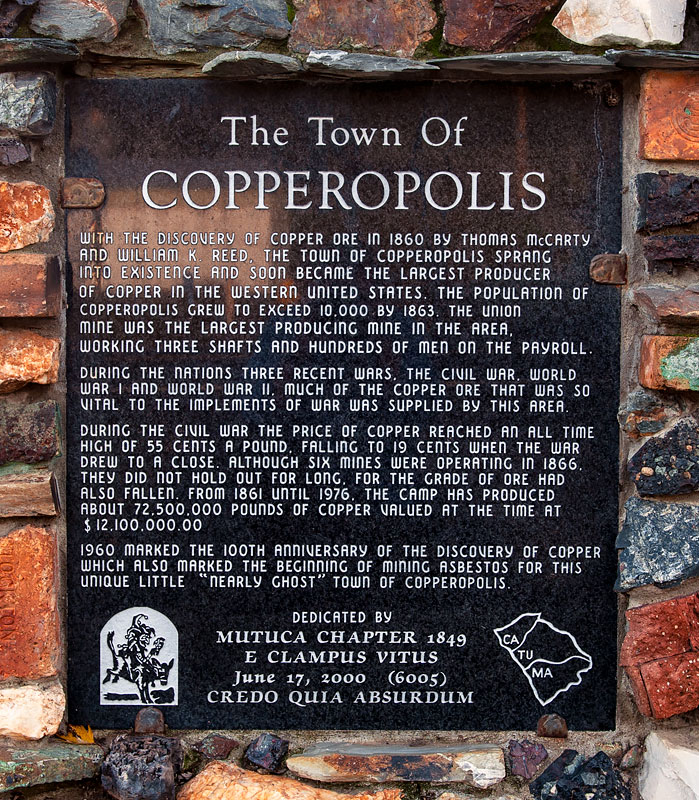 Historic Point of Interest in Calaveras County, California: The