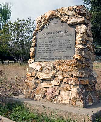 California Historical Landmark #296: Copperopolis