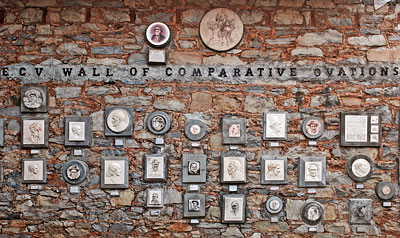 Historic Point of Interest in Murphys: ECV Wall of Comparative Ovations