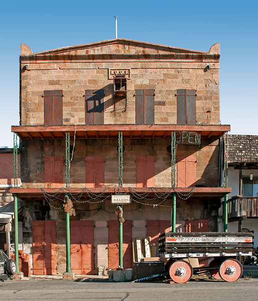 California Historical Landmark #256: Mokelumne Hill IOOF Hall