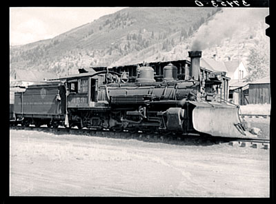 National Register #75000502: Engine No. 463 Photographed in 1943