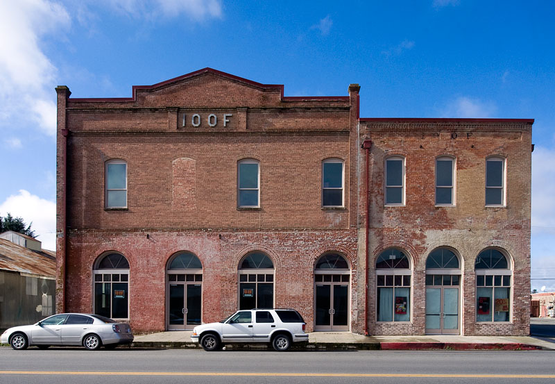 Historic Point of Interest: International Order of Odd Fellows Building in Arbuckle