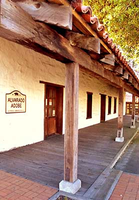 Alvarado Adobe in San Pablo, California