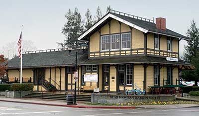 National Register #94000860: Danville Southern Pacific Railroad Depot